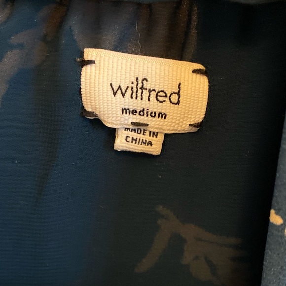 Wilfred Floral scoop neck mini dress size M - Picture 3 of 3